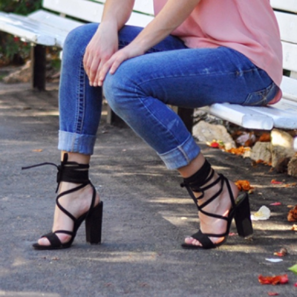 Lace up Heels